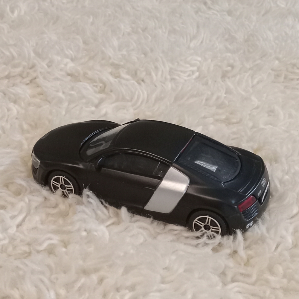 Black and Silver Toy Car